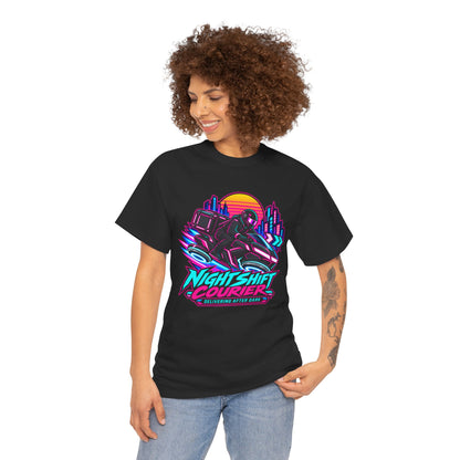 Nightshift Courier T-Shirt | Geschenk für Kuriere und Lieferfahrer