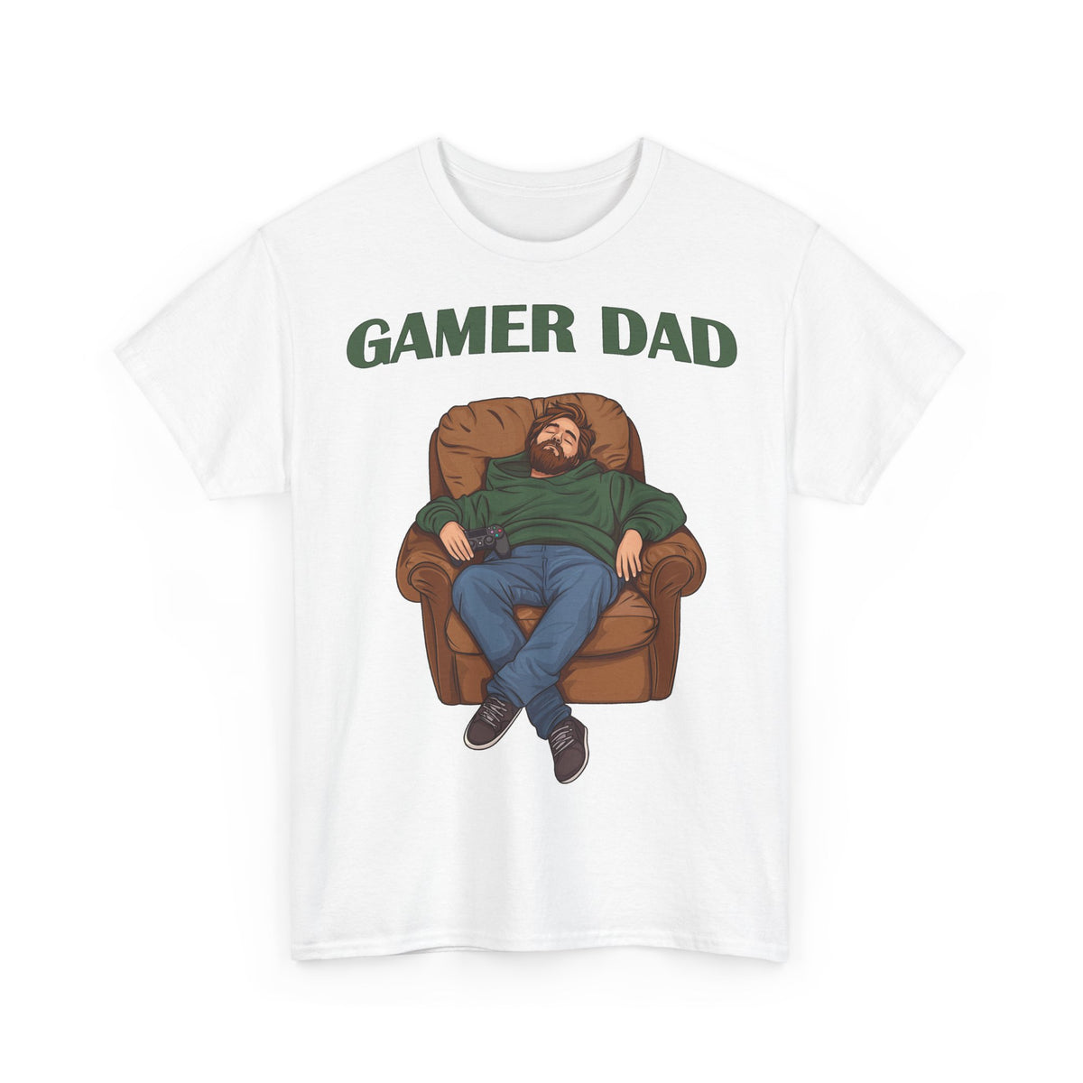 GAMER DAD T-Shirt Retro | Lustiges Geschenk für Zocker-Väter