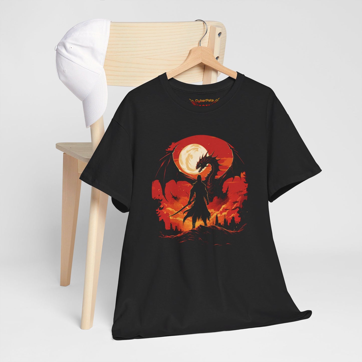 Drachenjäger T-Shirt | T-Shirt für Gamer und Fantasy Fans