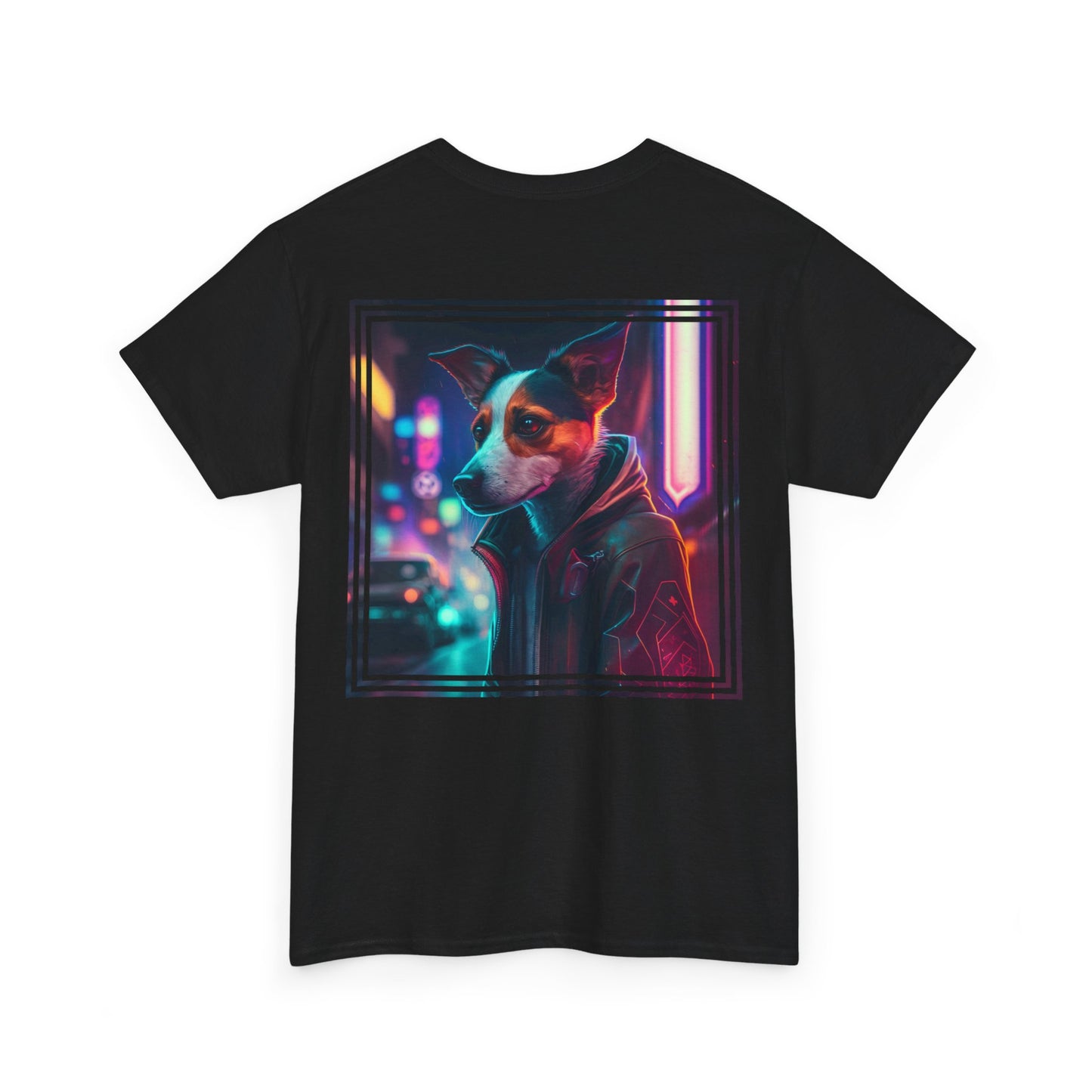 Cyberpunk Jacky T-Shirt | Jack Russell Terrier T-Shirt