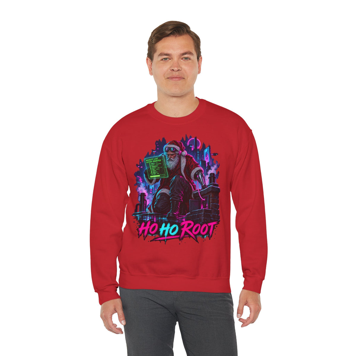Ho Ho Root Weihnachtspullover | Geschenk für Programmierer