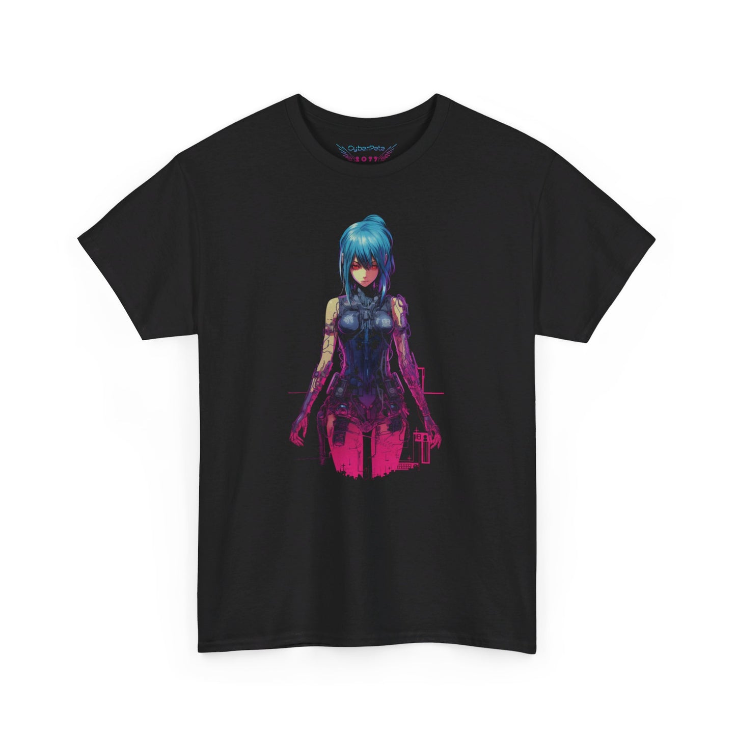 Cyberpunk Anime Girl T-Shirt | T-Shirt für Cyberpunk und Anime Fans