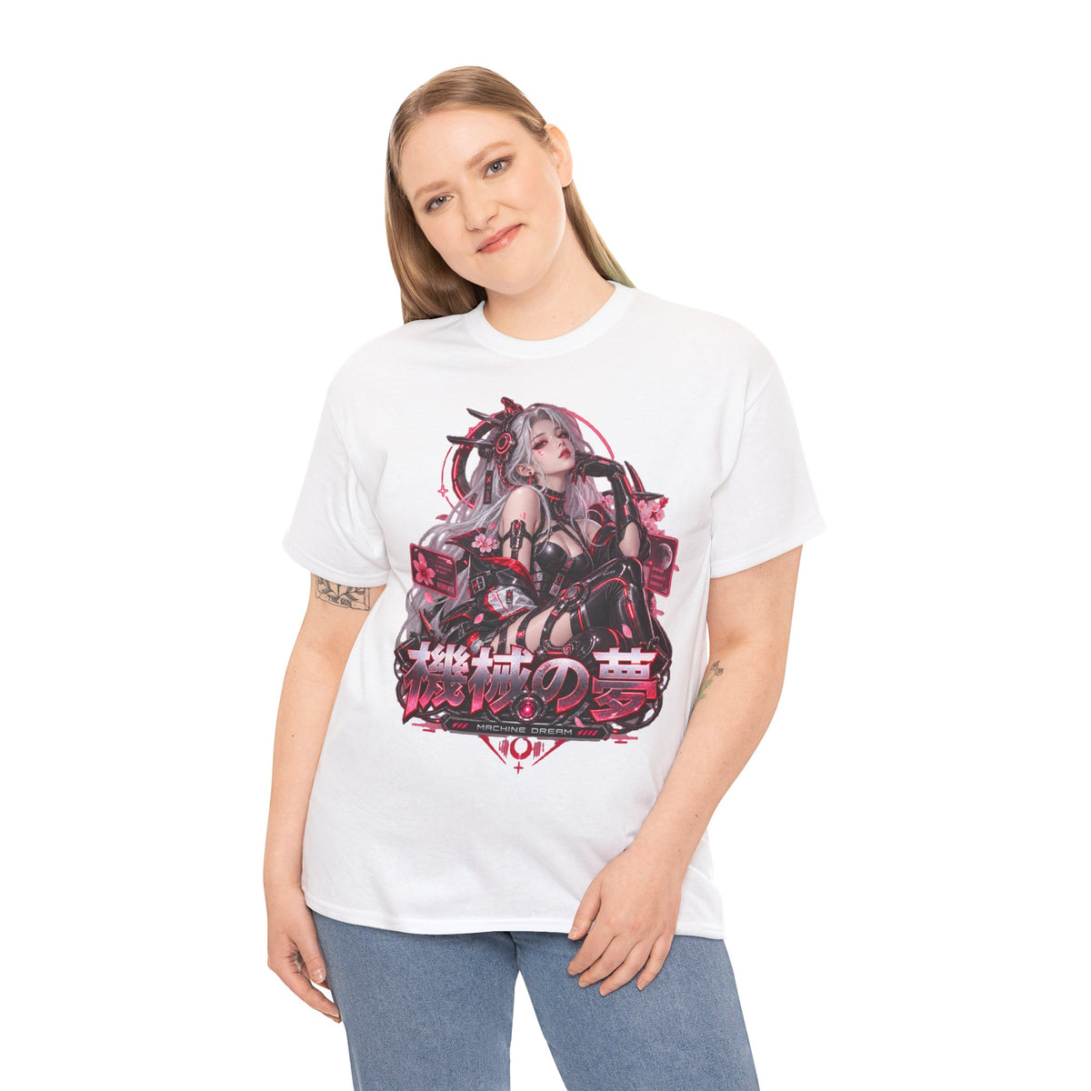 Machine Dream T-Shirt | Anime-Geschenk für Mecha- und Japan-Fans