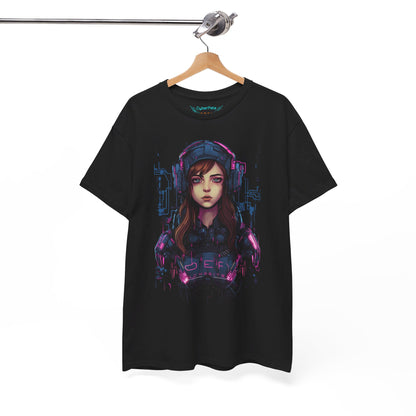 Cyber Girl T-Shirt | T-Shirt für Gamer und Cyberpunk Fans