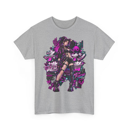 Neon Fugitive T-Shirt | Synthwave-Geschenk für Retrowave-Fans