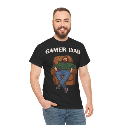 GAMER DAD T-Shirt Retro | Lustiges Geschenk für Zocker-Väter