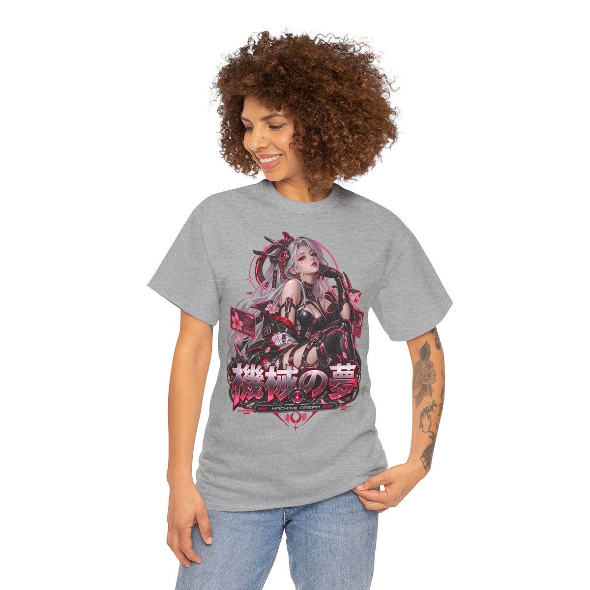 Machine Dream T-Shirt | Anime-Geschenk für Mecha- und Japan-Fans