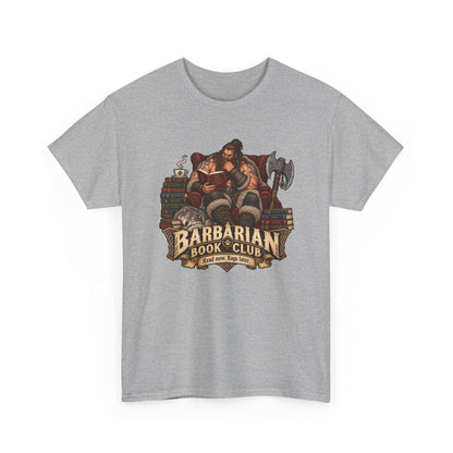 Barbarian Book Club T-Shirt | Lustiges Shirt für Leseratten