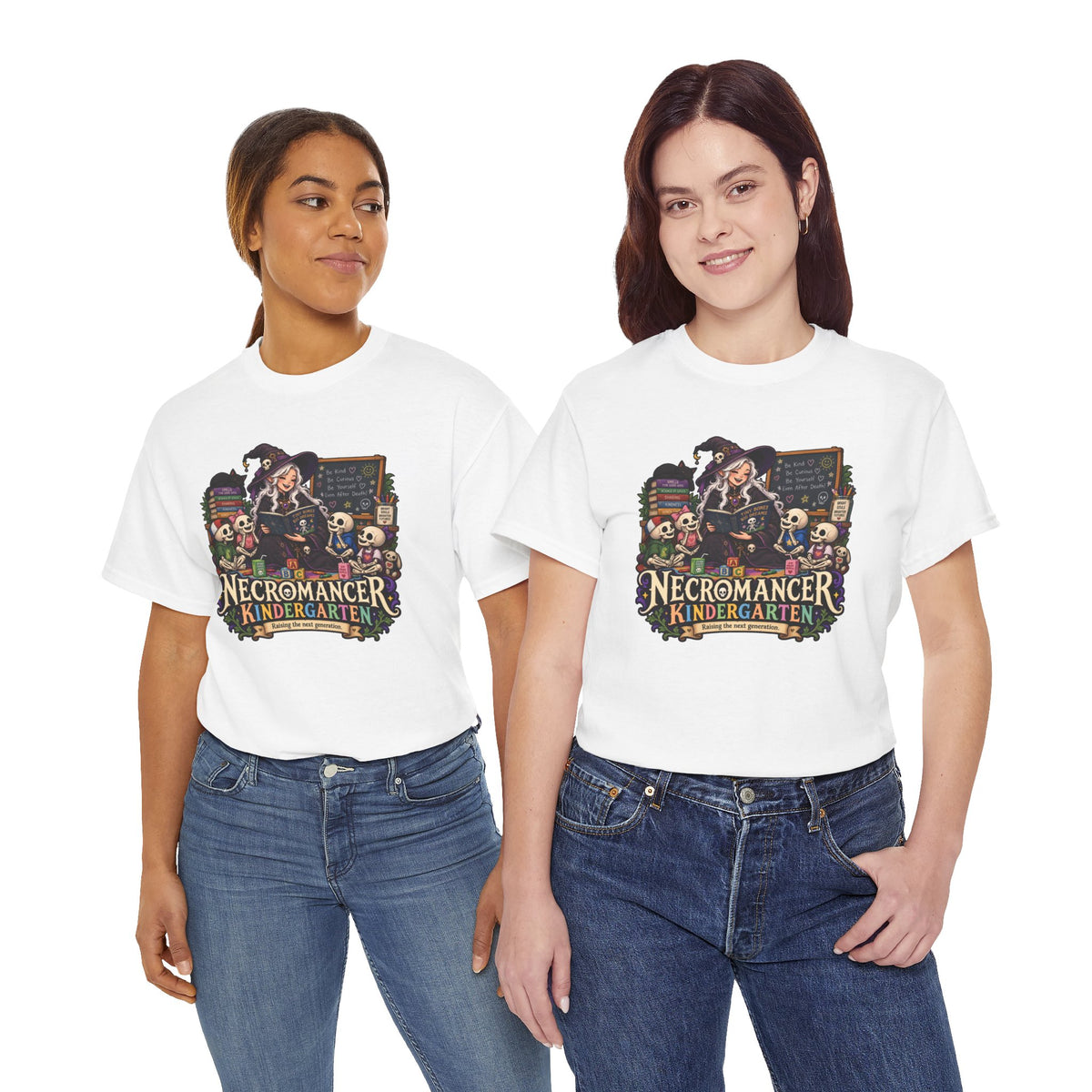 Necromancer Kindergarten T-Shirt | Lustiges Geschenk für Erzieherinnen