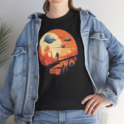 Fremde Welten T-Shirt | T-Shirt für Retro Sci-Fi Fans