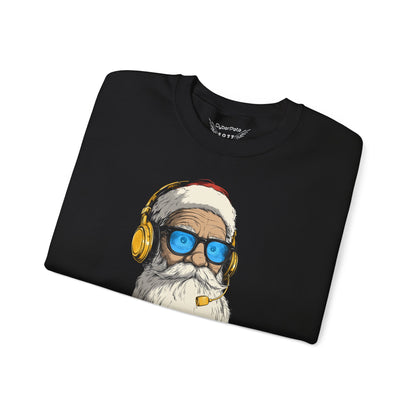Santa joined the game – Gaming-Pullover für Weihnachten