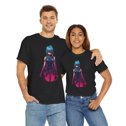 Cyberpunk Anime Girl T-Shirt | T-Shirt für Cyberpunk und Anime Fans