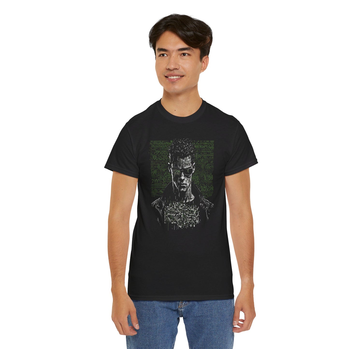 Hacker Guy T-Shirt | T-Shirt für Gamer und Cyberpunk Fans