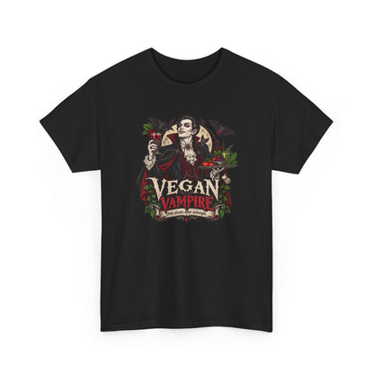 Vegan Vampire T-Shirt | Lustiges Veganer Shirt mit Vampir