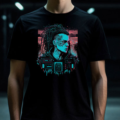 Punk T-Shirt | T-Shirt für Gamer und Cyberpunk Fans