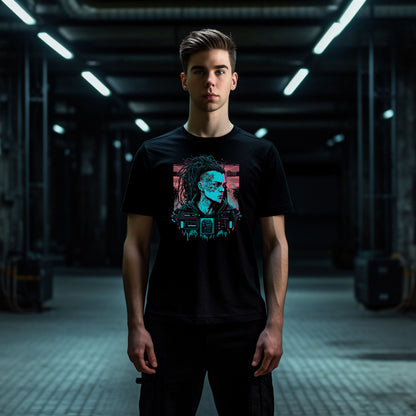 Punk T-Shirt | T-Shirt für Gamer und Cyberpunk Fans