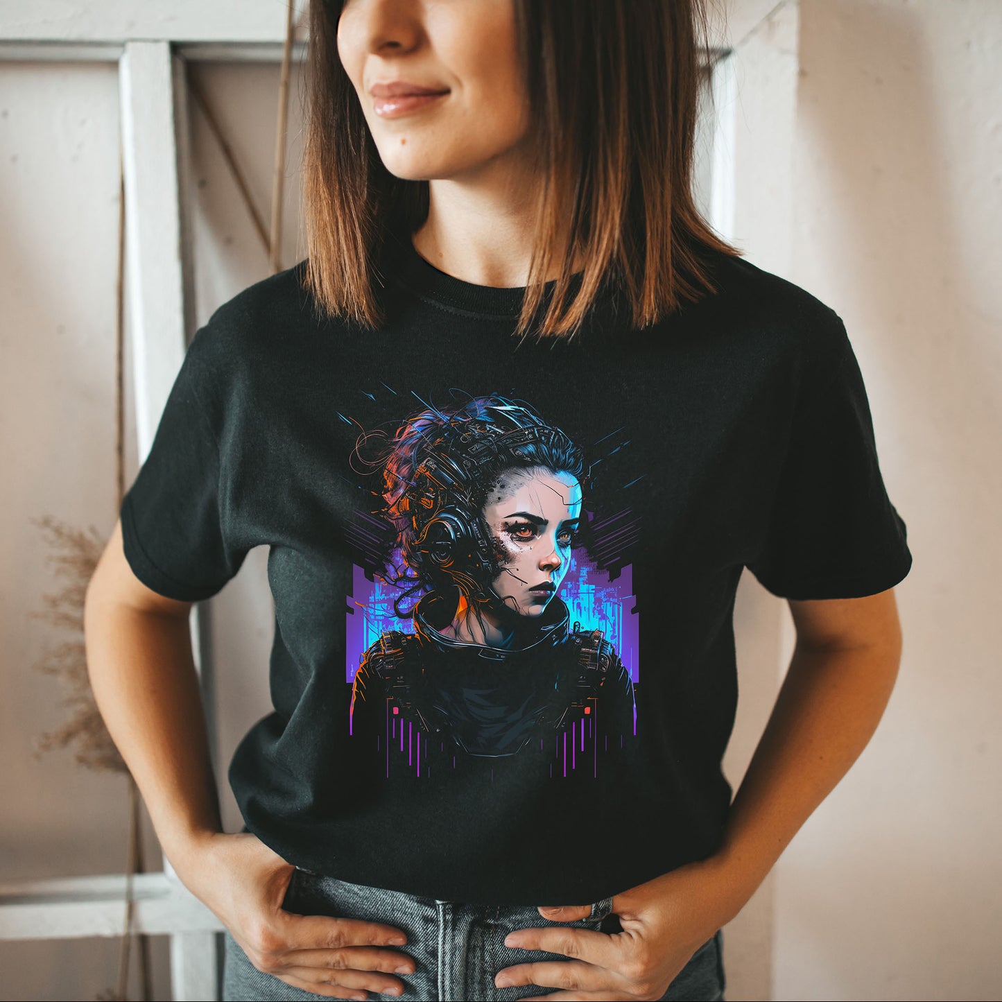 Cyber Sweety T-Shirt | T-Shirt für Gamer und Cyberpunk Fans