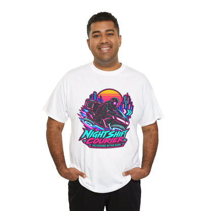 Nightshift Courier T-Shirt | Geschenk für Kuriere und Lieferfahrer