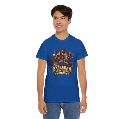 Barbarian Book Club T-Shirt | Lustiges Shirt für Leseratten