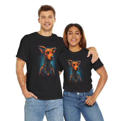 Robo Dogge T-Shirt | T-Shirt für Sci-Fi Fans und Hundeliebhaber