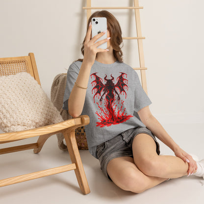 Crimson Succubus T-Shirt | Dämonin für Gothic und Halloween