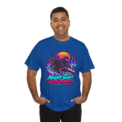 Nightshift Courier T-Shirt | Geschenk für Kuriere und Lieferfahrer