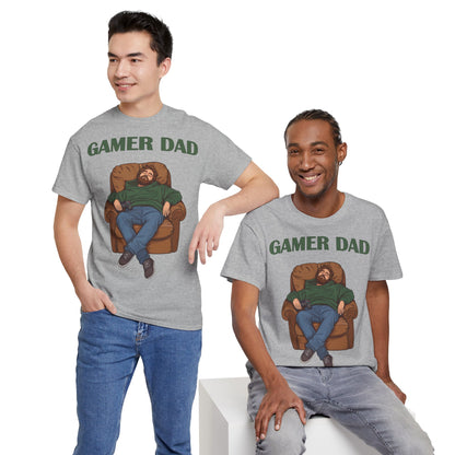 GAMER DAD T-Shirt Retro | Lustiges Geschenk für Zocker-Väter