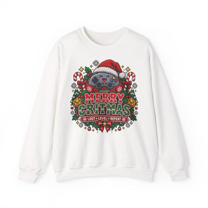 Merry Critmas Weihnachtspullover | Geschenk für Gamer