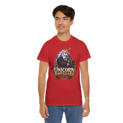 Unicorn Bodyguard T-Shirt | Geschenk für Security und Türsteher