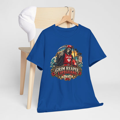 Grim Reaper Lifeguard T-Shirt | Lustiges Shirt für Rettungsschwimmer