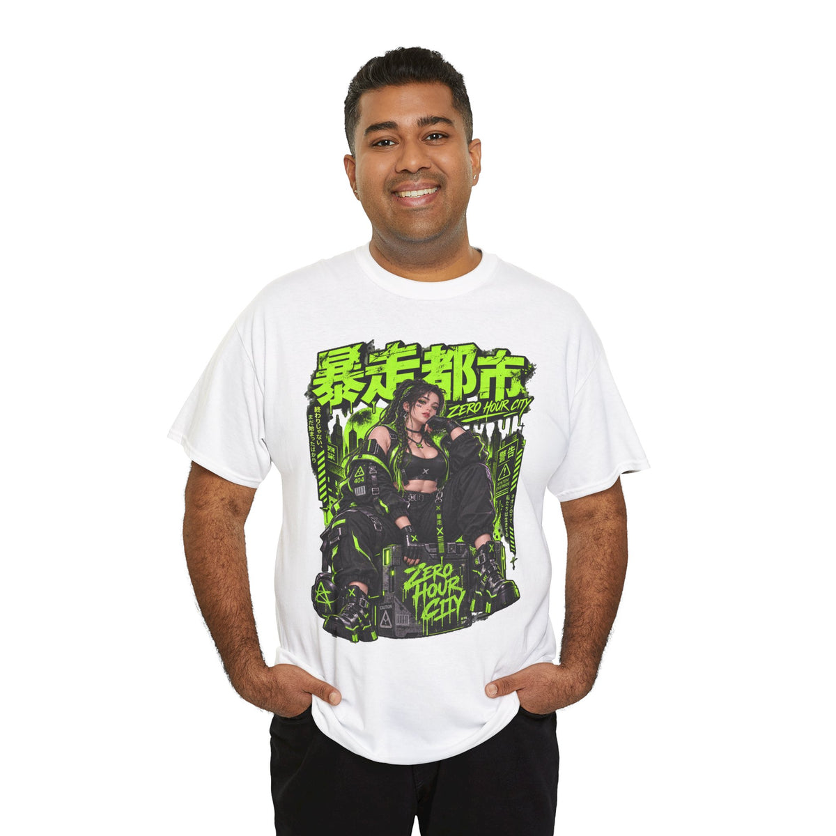 Zero Hour City T-Shirt | Streetwear-Geschenk für Techwear-Fans