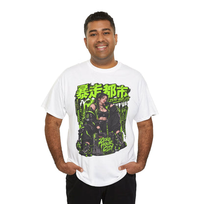 Zero Hour City T-Shirt | Streetwear-Geschenk für Techwear-Fans