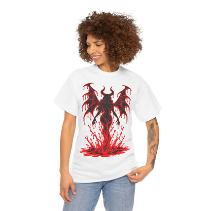 Crimson Succubus T-Shirt | Dämonin für Gothic und Halloween