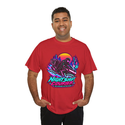 Nightshift Courier T-Shirt | Geschenk für Kuriere und Lieferfahrer