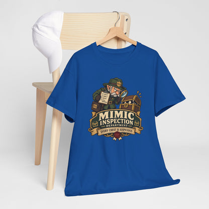 Mimic Inspection Department T-Shirt | Rollenspiel Shirt für Dungeon Fans