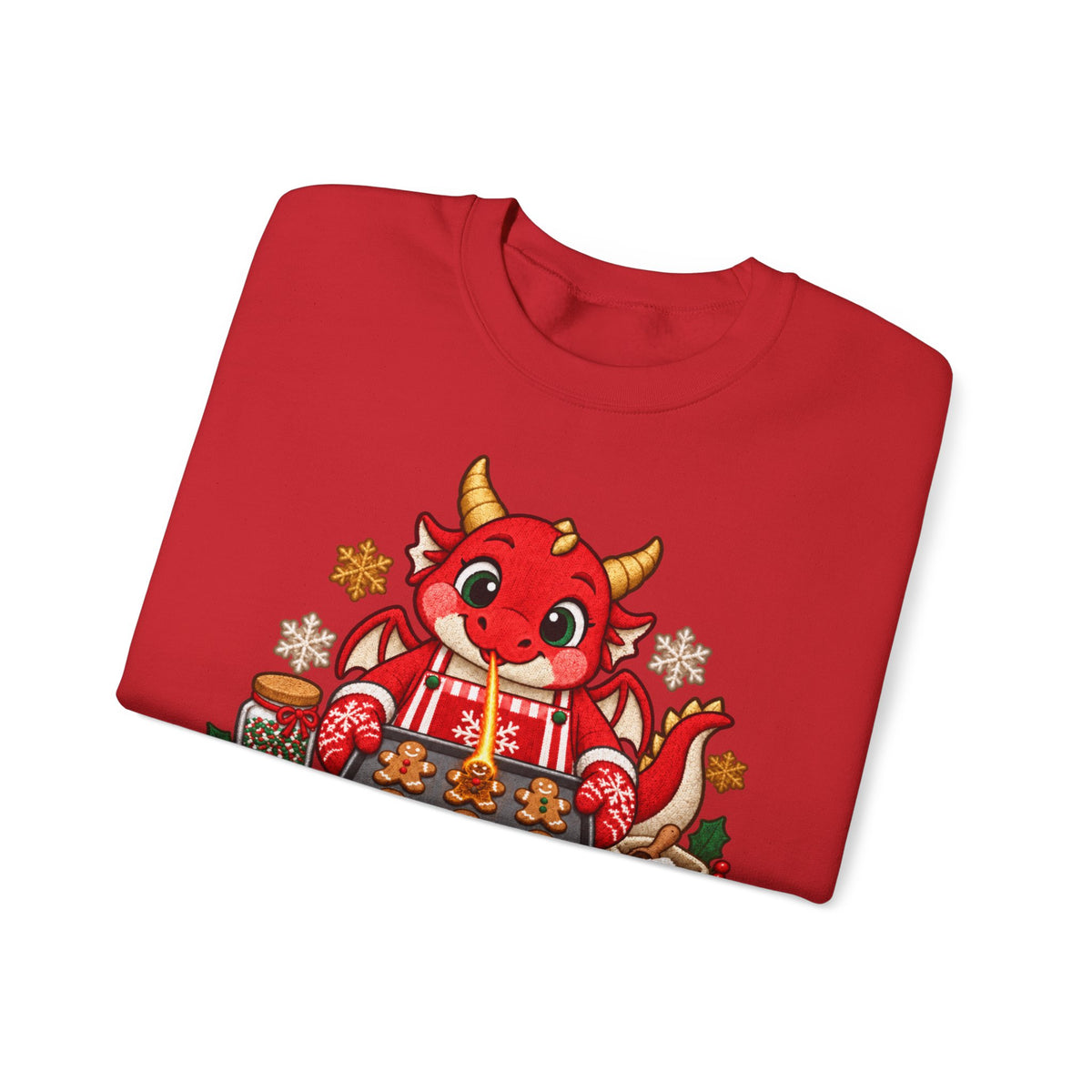 Cookie Dragon Weihnachtspullover | Geschenk für Hobbybäcker