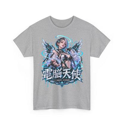 Cyber Angel T-Shirt | Anime-Geschenk für Cyberpunk-Fans