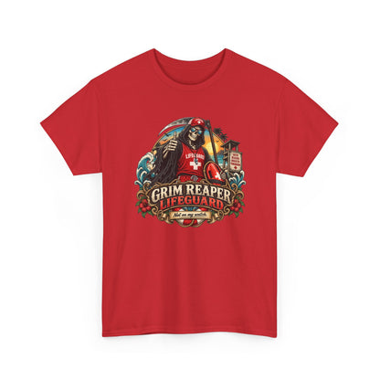 Grim Reaper Lifeguard T-Shirt | Lustiges Shirt für Rettungsschwimmer