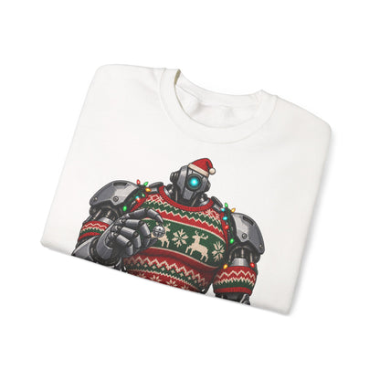 Roboter-Weihnachtspullover Ugly Sweater Protocol | Für Technikfans