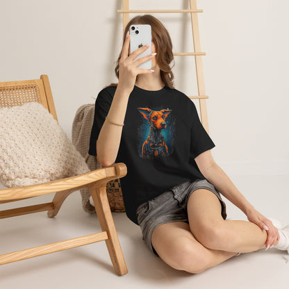 Robo Dogge T-Shirt | T-Shirt für Sci-Fi Fans und Hundeliebhaber