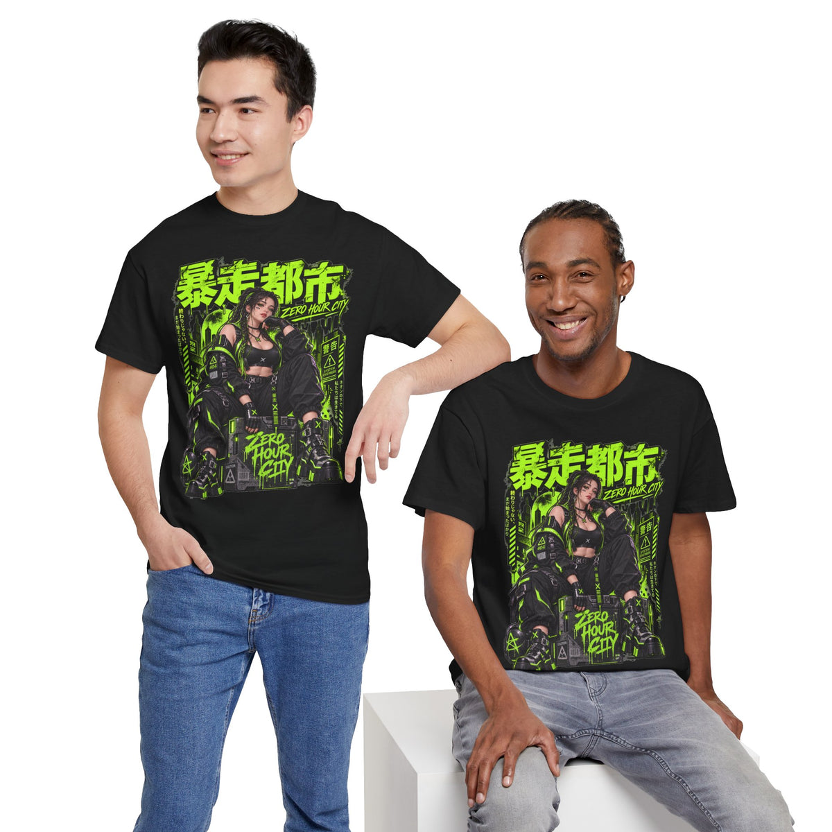 Zero Hour City T-Shirt | Streetwear-Geschenk für Techwear-Fans