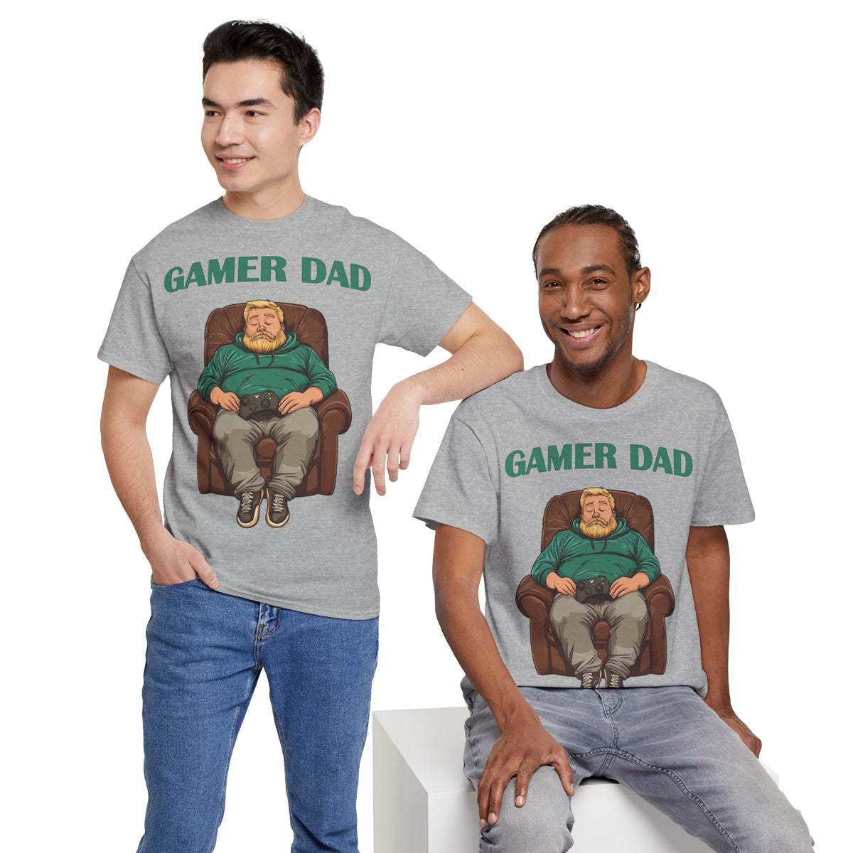 GAMER DAD T-Shirt | Lustiges Geschenk für Gamer-Dads