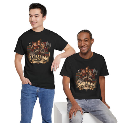 Barbarian Book Club T-Shirt | Lustiges Shirt für Leseratten