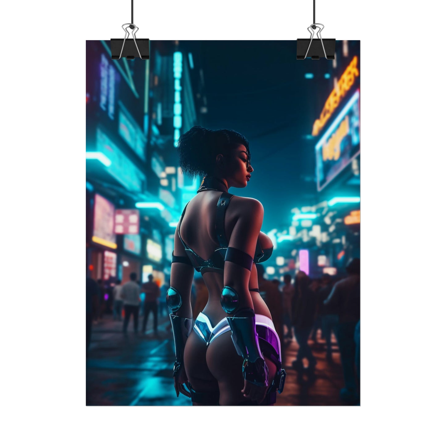 Cyberpunk Poster | Cyberpunk Night Beauty