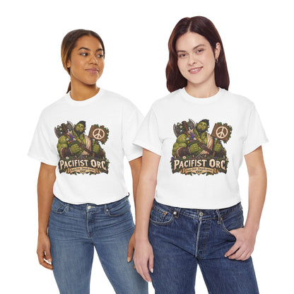 Pacifist Orc T-Shirt | Lustiges Fantasy Shirt mit friedlichem Ork