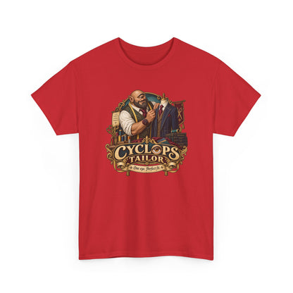 Cyclops Tailor T-Shirt | Lustiges Geschenk für Schneider und Nähfans