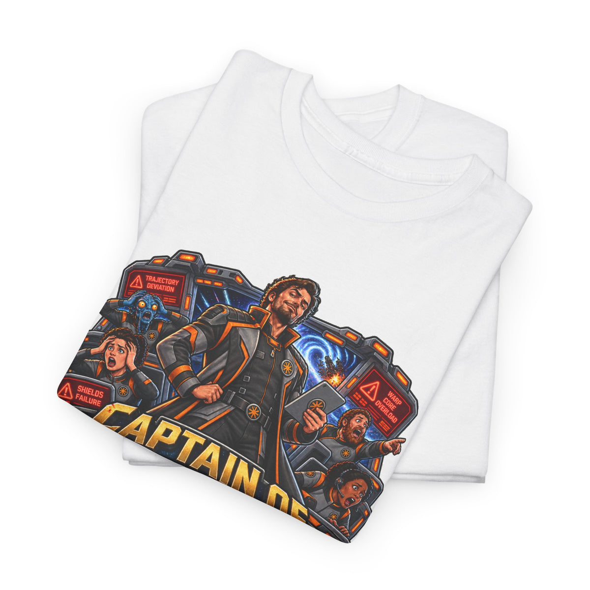 Captain of Bad Ideas T-Shirt | Geschenk für Chefs und Teamleiter