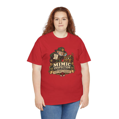 Mimic Inspection Department T-Shirt | Rollenspiel Shirt für Dungeon Fans