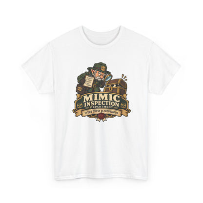 Mimic Inspection Department T-Shirt | Rollenspiel Shirt für Dungeon Fans