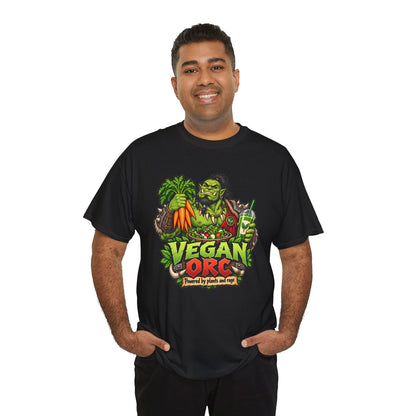 Vegan Orc T-Shirt | Geschenk für Veganer und Kraftsportler